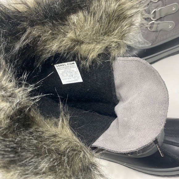 Sorel Caribou Boot Gray Womens 6.5 - Picture 5 of 15
